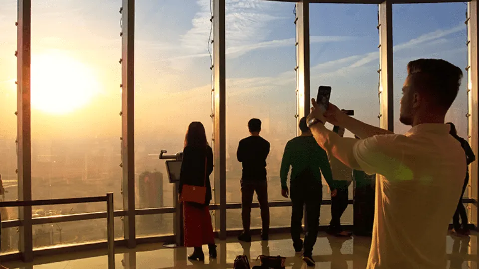At The Top, Burj Khalifa Level 124th &#8211; Sunrise + Morning treat - Image 1