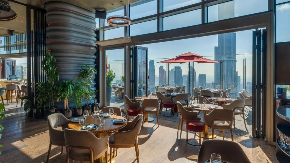 Set Menu Dinner at CÉ LA VI with Selected Beverages and Burj Khalifa Views - Image 1